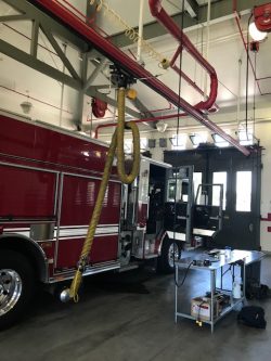 Emergency Vehicle Exhaust Removal Systems